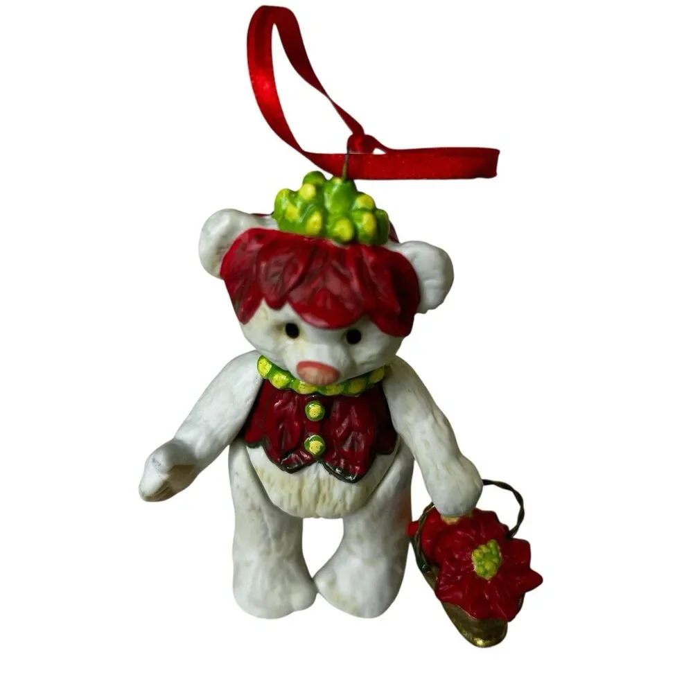 Vintage Hallmark Keepsake Ornament Gift Bearers 2002 Porcelain Collector's